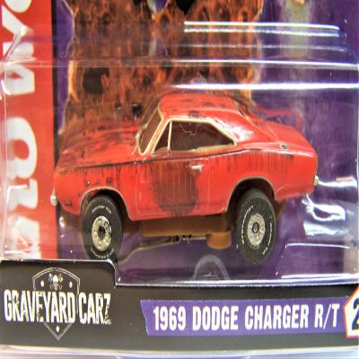 Auto World Graveyard Carz 1969 Dodge Charger R/T Ho Scale Slot car