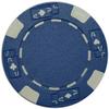 Vegas Gaming Poker Chips - (1000) Ace Jack Blue 11.5 g Clay Composite view 2