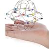Magic Loops a Set of 3 Flexi-Sphere Fidget aka Lotus Flower Mandala or Shape Shifter view 4