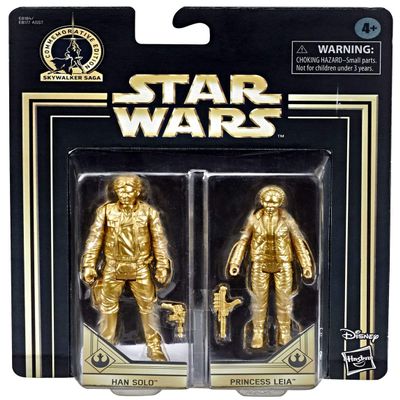 Commemorative Edition Skywalker Saga Gold Han Solo & Princess Leia
