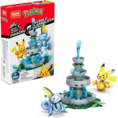 Pokemon Pikachu vs. Sobble Figure Building Set