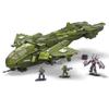 MEGA Halo Toy Building Sets, Pelican Inbound Vehicle with 2024 Pieces, 3 Micro Action Figures and Accessories, for Collectors view 2
