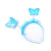 4PCS Girls Led Flashing Light Fairy Costume Butterfly Wing, Tutu,Wand, Headband Set for 3-8 Years Girls Birthday, Party, Halloween, Christmas (6#) view 4