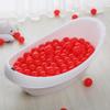 PlayMaty Play Ball Pool Pit Balls - 2.36inches Phthalate&BPA Free Plastic Ocean Plastic Balls for Kids Toddlers and Babies for Playhouse Play Tent Playpen Party Birthday Decoration Pack of 70 (Red) view 2