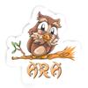 Ara Owl Sticker (Large, 14x9.8 inch) view 1