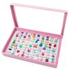ONEST 100 Pieces Little Girl Rings Jewelry Rings Girl Pretend Play Ring and Dress up Ring, Little Girls Gift view 1