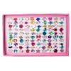 ONEST 100 Pieces Little Girl Rings Jewelry Rings Girl Pretend Play Ring and Dress up Ring, Little Girls Gift view 2