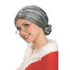 Hosfairy 1Pcs Old Lady Wig for Halloween Christmas Cosplay Accessory (Gray) view 3