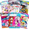 Imagine Ink Coloring Book Set for Girls (Bundle Includes 6 No Mess Books and Stickers Featuring Trolls, Dumbo, and More) view 2