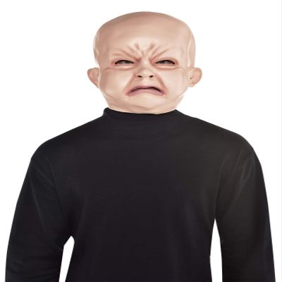 Amscan 8401657 Creepy Crying Baby Full Head Mask - One Size