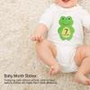 12pcs Baby Sticker, Gender Neutral Monthly Stickers for Baby boy or Girl, Create Beautiful Memories with Our Cute Animal Designs view 4