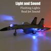 QIAONIUNIU Toy Airplane Model Planes Alloy Pull Back Fighter for Boys with Flashing Lights, Real Jet Sound (Yellow) view 4