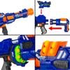 Best Choice Products Electric Customizable Soft Foam Ball Long-Distance Blaster Toy w/Barrel Extension, 12 Foam Balls, Foldable Bipod view 3