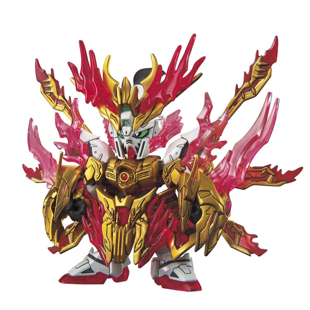 Bandai Hobby - SD Sangoku Soketsuden - #33 Yan Huang Zhang Fei God Gundam, Bandai Spirits SD Model Kit