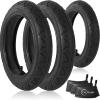 12.5'' Front and 16'' Back Wheel Replacement Tubes and Tires | Compatible with BoB Stroller Tire Tube Revolution SE/Pro/Flex/SU/Ironman - Made from BPA/Latex Free Butyl Rubber view 1