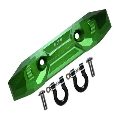 3Pc Set Upgrades Aluminum Rear Bumper with D-Rings Traxxas 1/10 E-Revo 2.0 Vxl 86086-4 RC Cars by GPM