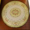 1/12 Elegant Beautiful Red Roses Floral Royal Dollhouse Miniature Lace Rug view 1