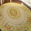 1/12 Elegant Beautiful Red Roses Floral Royal Dollhouse Miniature Lace Rug view 3