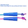 Elcoho 18 Pack Kids Rainbow Jump Rope Set Jumping Ropes Skipping Ropes for Kids Outdoor Fun, Party Favors, 7.2 Feet view 4
