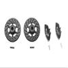 GPM for TRAXXAS-1/10 4WD Ford GT4-TEC 2.0 Aluminum Front/Rear Brake Disk+Brake CALIPER-8PC Set (Black) view 1