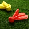 6 Pack Football Penalty Flags Tossing Flags Sports Fan Set Party Accessories for Football Theme(Yellow and Red) view 3