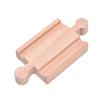 Haiabei 11 Pack Wooden Train Tracks Sets, Male-Female Bump Track, Crossing Bridge, Compatible with All Major Brands view 4