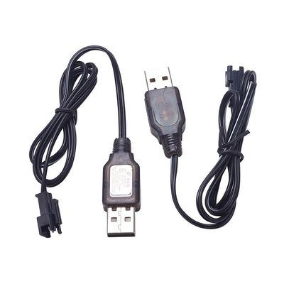 Fielect SM-2P Positive USB Charging Cable for RC Car 3.6V 250mA Ni-MH Ni-CD Battery 2Pcs
