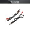 Fielect 2pcs JST USB Charger Cable 3.6V 250MA Output Ni-Cd Ni-Mh Battery Pack for RC Excavator RC Cars view 3