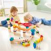 Hape Marble Run Race Track | Wooden DIY Marble Run Set with Dominoes, STEAM Educational Learning Toy, 81 Pieces, for Kids 3 Years+ view 2