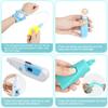 Anpro 46Pcs Medical Toy Kids Doctor Pretend Play Kit, Pretend Play Set with Stethoscope for Kids Doctor Role Costume Dress-Up, Birthday Gifts view 4