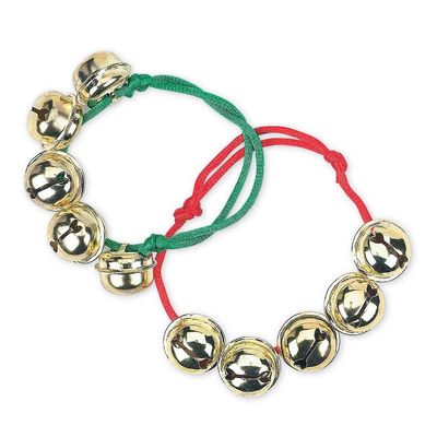 HAPPY DEALS ~ Jingle Bell Bracelets 48 Bulk Christmas Holiday