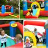 Bounceland Bounce House Castle with Basketball Hoop Inflatable Bouncer, Fun Slide, Safe Entrance Opening, UL Certified Strong Blower Included, 12 ft x 9 ft x 7 ft H view 3