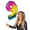 Boland 10135491 Bol22059 Ball Number 9 Rainbow 86 cm, Adult view 2