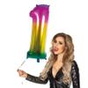 Boland 10135483 Bol22051 Number 1 Ball, Adult, Rainbow, 86 Cm view 2