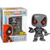 Funko Deadpool [Grey Suit] (Hot Topic Exc): Pop! Vinyl Figure & 1 Compatible Graphic Protector Bundle (020 - 03052 - B) view 1