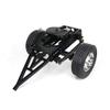Lesu Metal Trailer B Single Axle for 1/14 Rc Tmy Tractor Truck Car DIY view 1