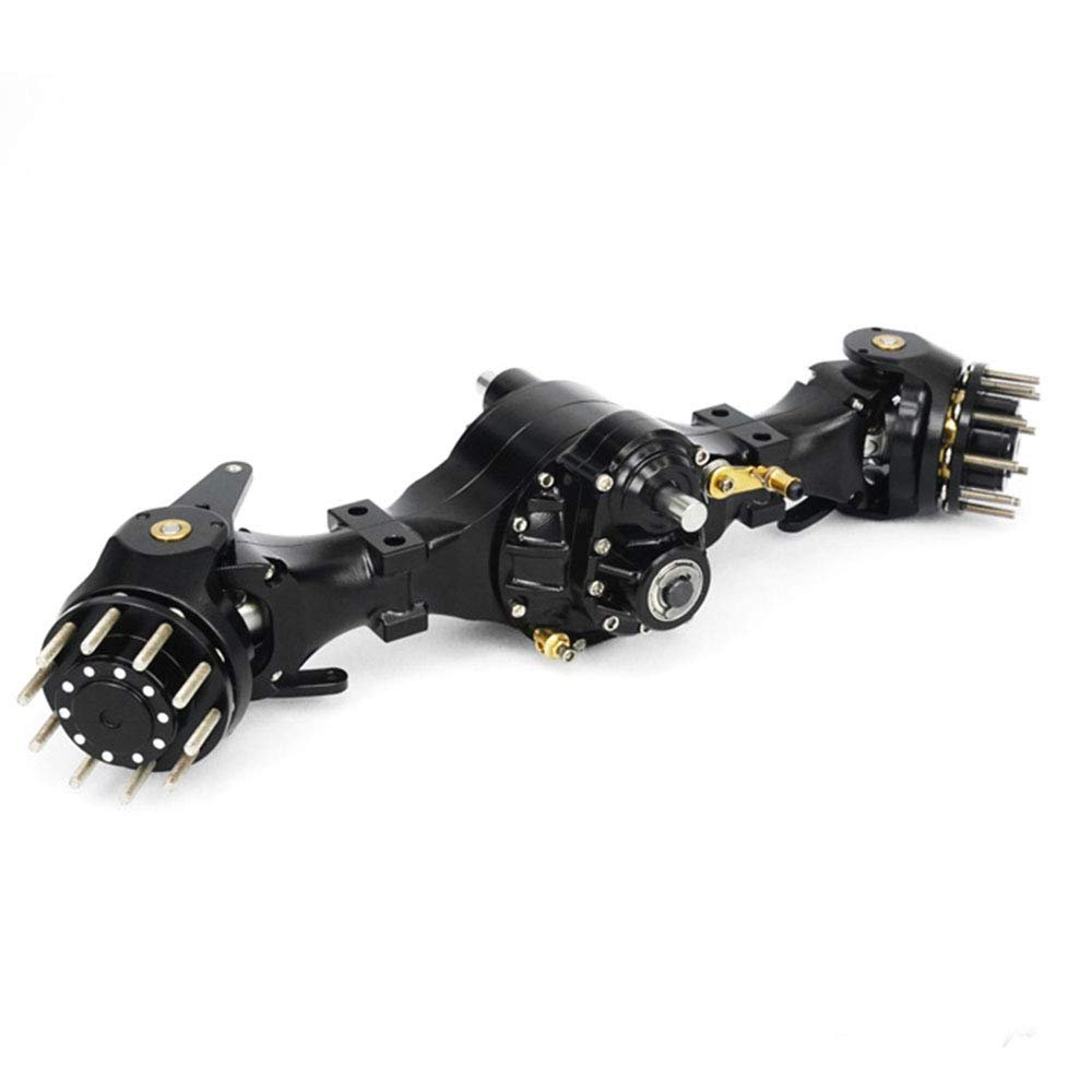 Lesu Metal Front Axle B Differential Lock Rc 1/14 Truck Tractor Tmy Model