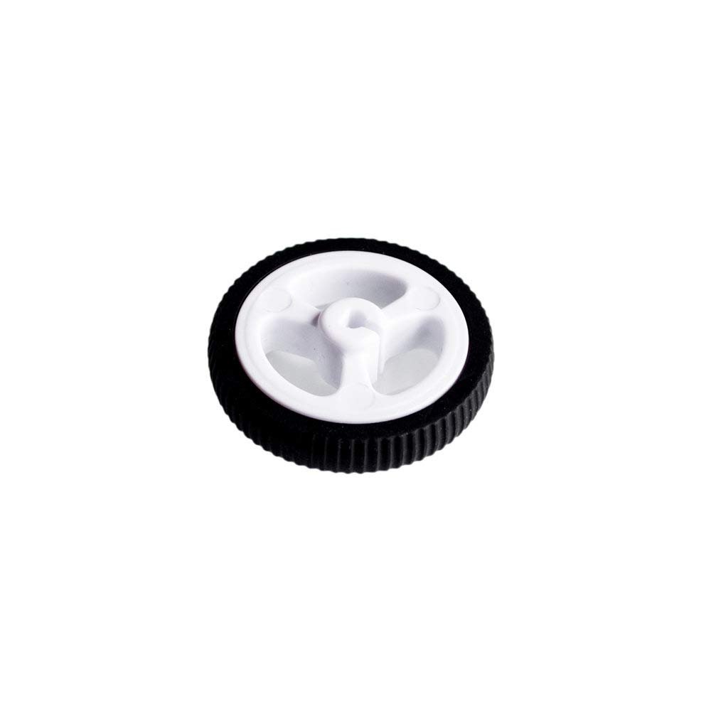 10pcs/lot D-Hole Rubber Wheel Suitable for N20 Motor D Shaft Tire Car Robot DIY Toys Parts