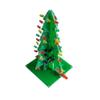 10SETS/LOT Three-Dimensional 3D Christmas Tree LED DIY Kit Red/Green/Yellow LED Flash Circuit Kit Electronic Fun Suite view 1