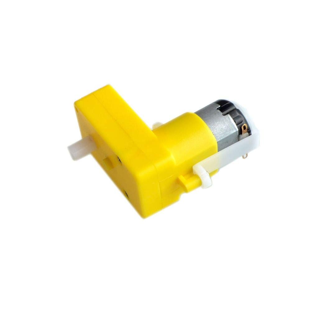 10PCS/LOT 6V Bend of Uniaxial Gear TT Motor/Deceleration Motor/Gearbox/DC Geared Motor for Robot Car Toy