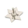 925 Sterling silver Star of David Dreidel kids Hanukkah game view 1