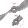 uxcell RC Propellers CW 11x7 Inch 2-Vane for Airplane Nylon Gray 3Pcs with Adapter Rings view 3