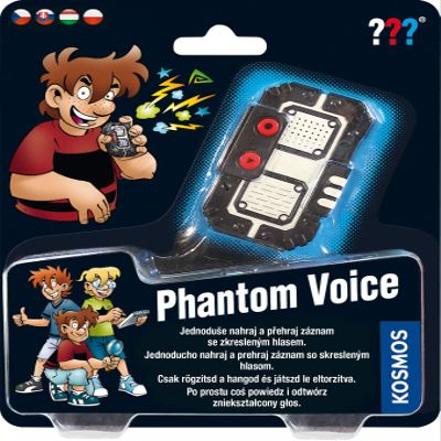 Kosmos - Die DREI Phantomstimme mehrsprachige Version (HU, CZ, SK, PL, Nicht DE) Detective Toy, Colour Equipment for Children, Experimentier Set, 616458