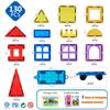 MAGBLOCK Magnetic Tiles Building Blocks 130 Pcs Magnet Tiles for Kids Ages 4-8 Magnetic Toys for Boys and Girls Ages 8-10 view 3