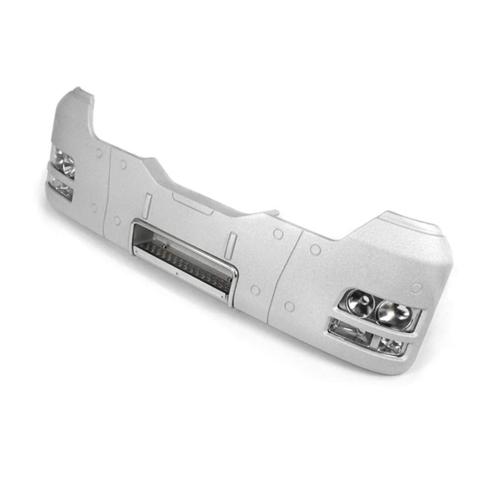 Lesu Metal Lower Front Bumper for Tgs 1/14 Rc Dumper Cars DIY Model Upgraded