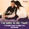 Couples Tower Questions Game - 54 Fun Conversation Starters - Commands for Game Nights, Date Nights, & To Deepen Connections - A Spin on Fun Classic Games Like Tumbling Wooden Block Tower Games view 2