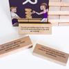 Couples Tower Questions Game - 54 Fun Conversation Starters - Commands for Game Nights, Date Nights, & To Deepen Connections - A Spin on Fun Classic Games Like Tumbling Wooden Block Tower Games view 3