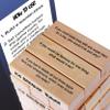 Ice Breaker Tower Questions Classic Hardwood Stacking Game | 54 Unique Social Starters | Great Family Bonding & Team Building | Coworkers, Date Night & Relationship Connection Fun Prize For All Ages view 4