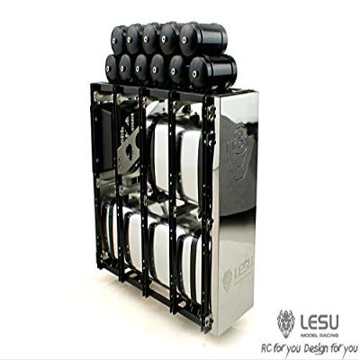 Lesu Heavy Equipment Metal Shelf for Tmy Scan Rc 1/14 Tractors Truck
