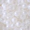 PlayMaty Ball Pool Pit Balls - 2.36inches Phthalate&BPA Free Plastic Ocean Pearl White and Transparent Balls for Kids Toddlers and Babys for Playhouse Play Tent Playpen Party Decoration Pack of 70 view 1